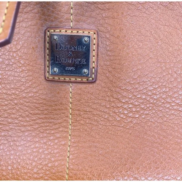 Dooney & Bourke Leather Convertible Shopper in Desert - Picture 14 of 14